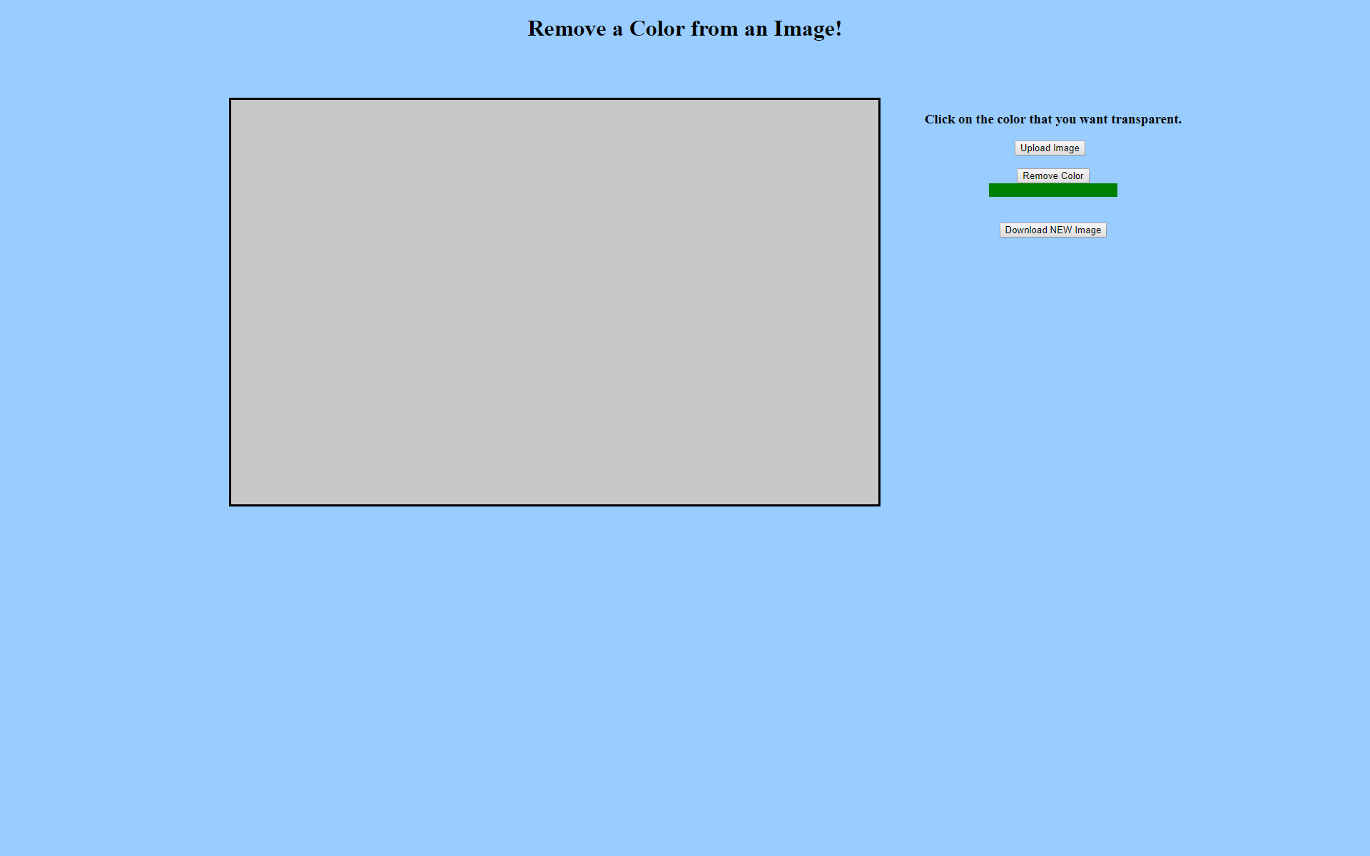 Image Reader / Color Remover